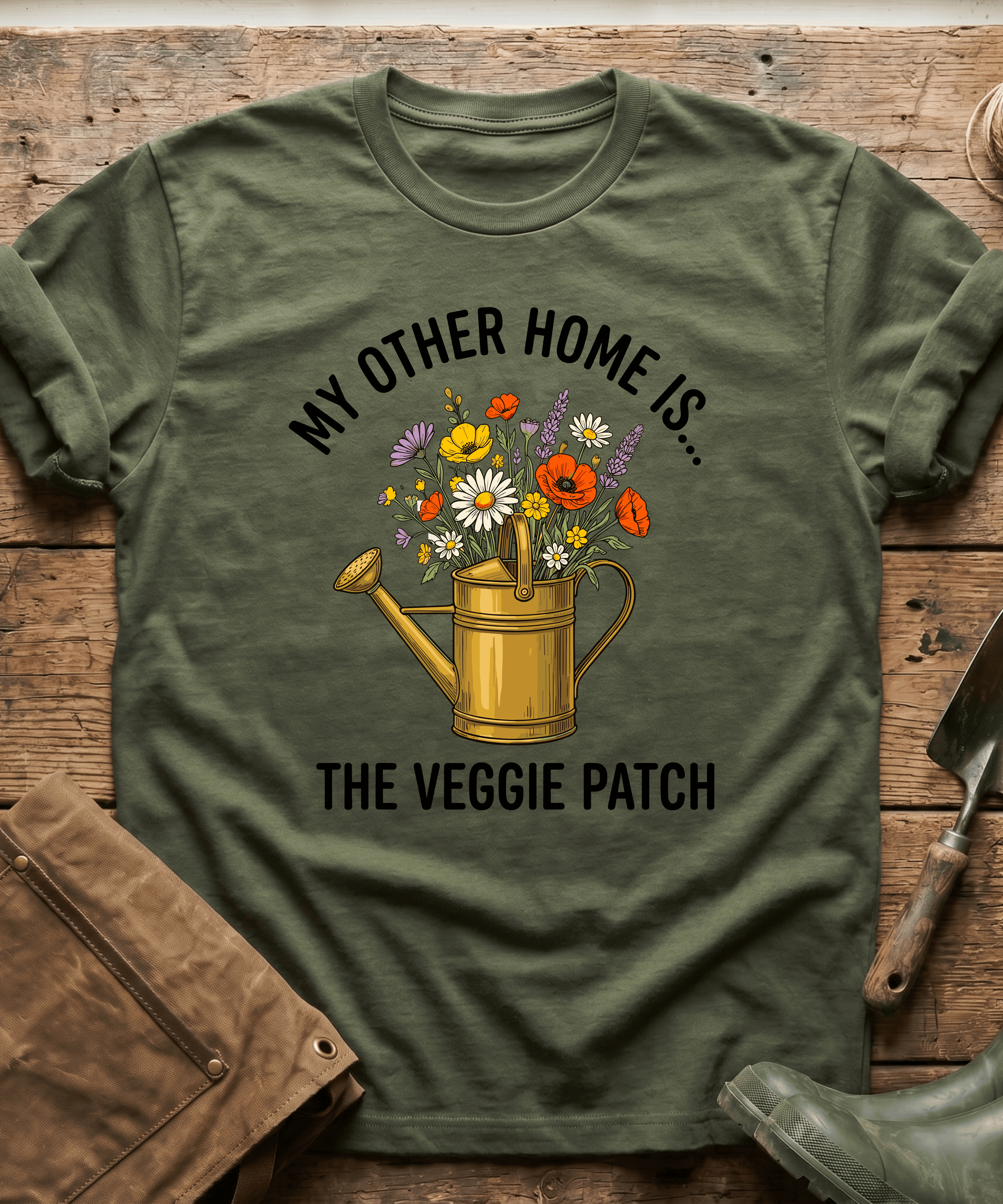 My Other Home Is The Veggie Patch T-Shirt
