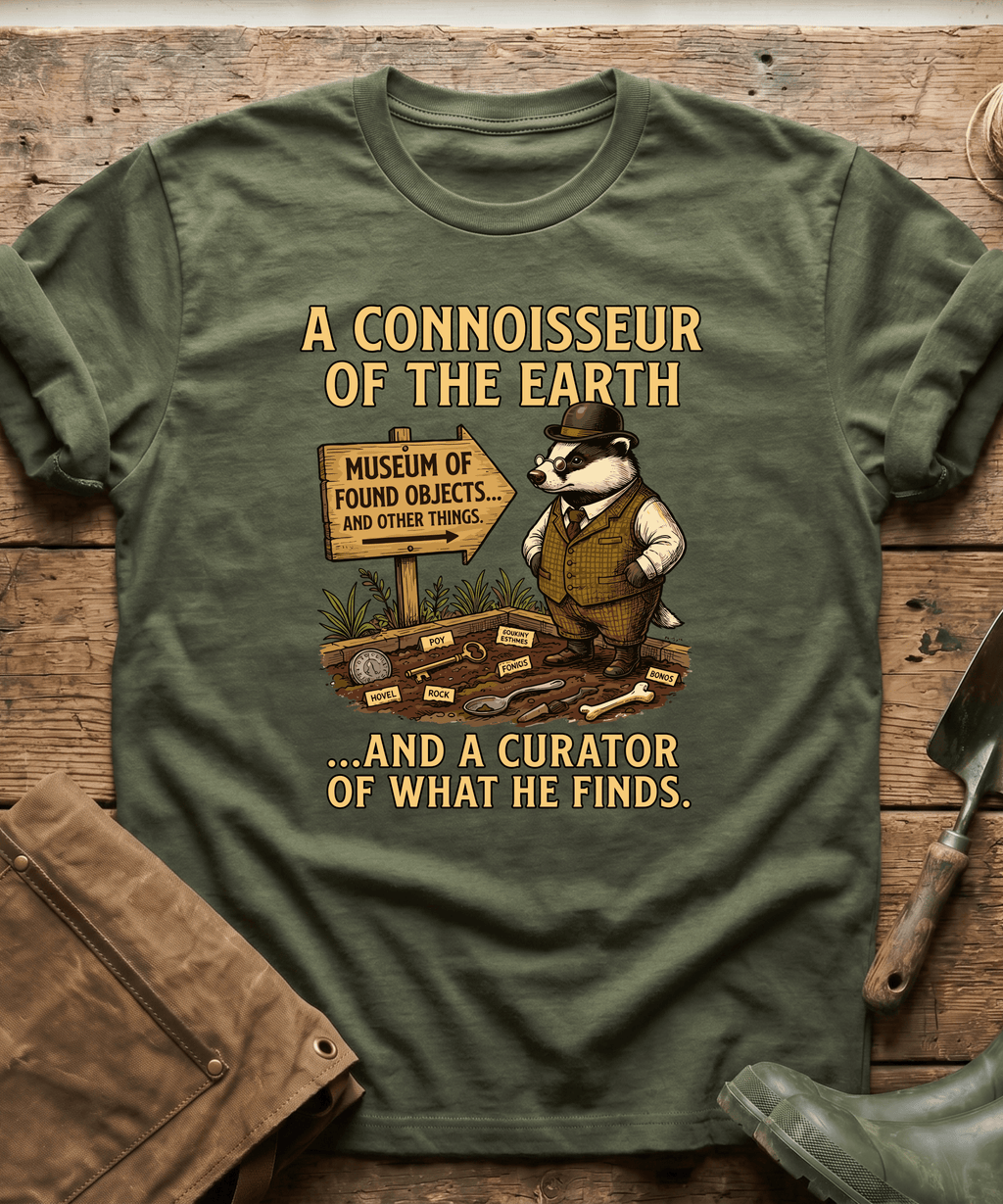 Connoisseur of the Earth Gardening T-Shirt