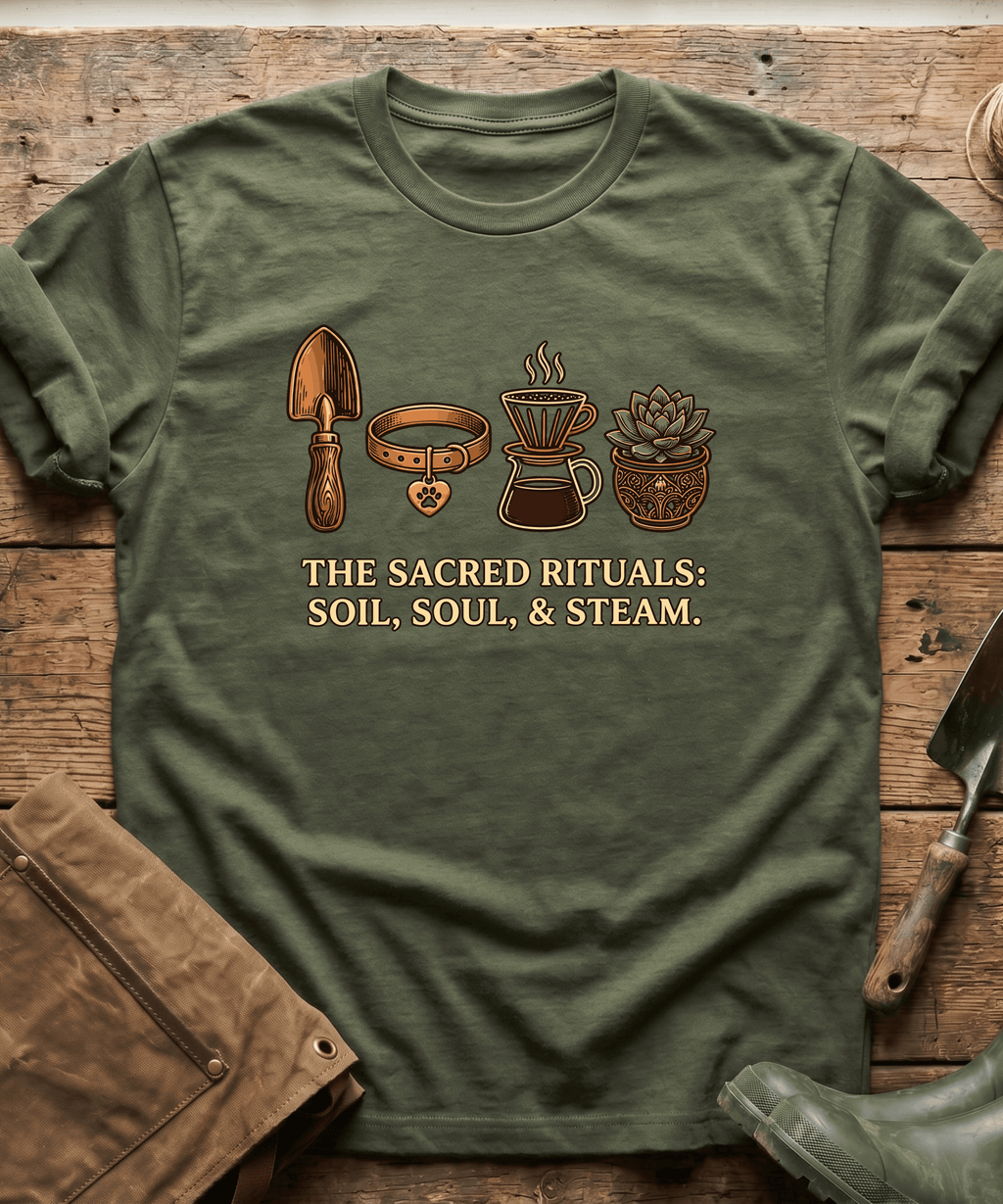 Sacred Rituals Soil Soul Steam T-Shirt