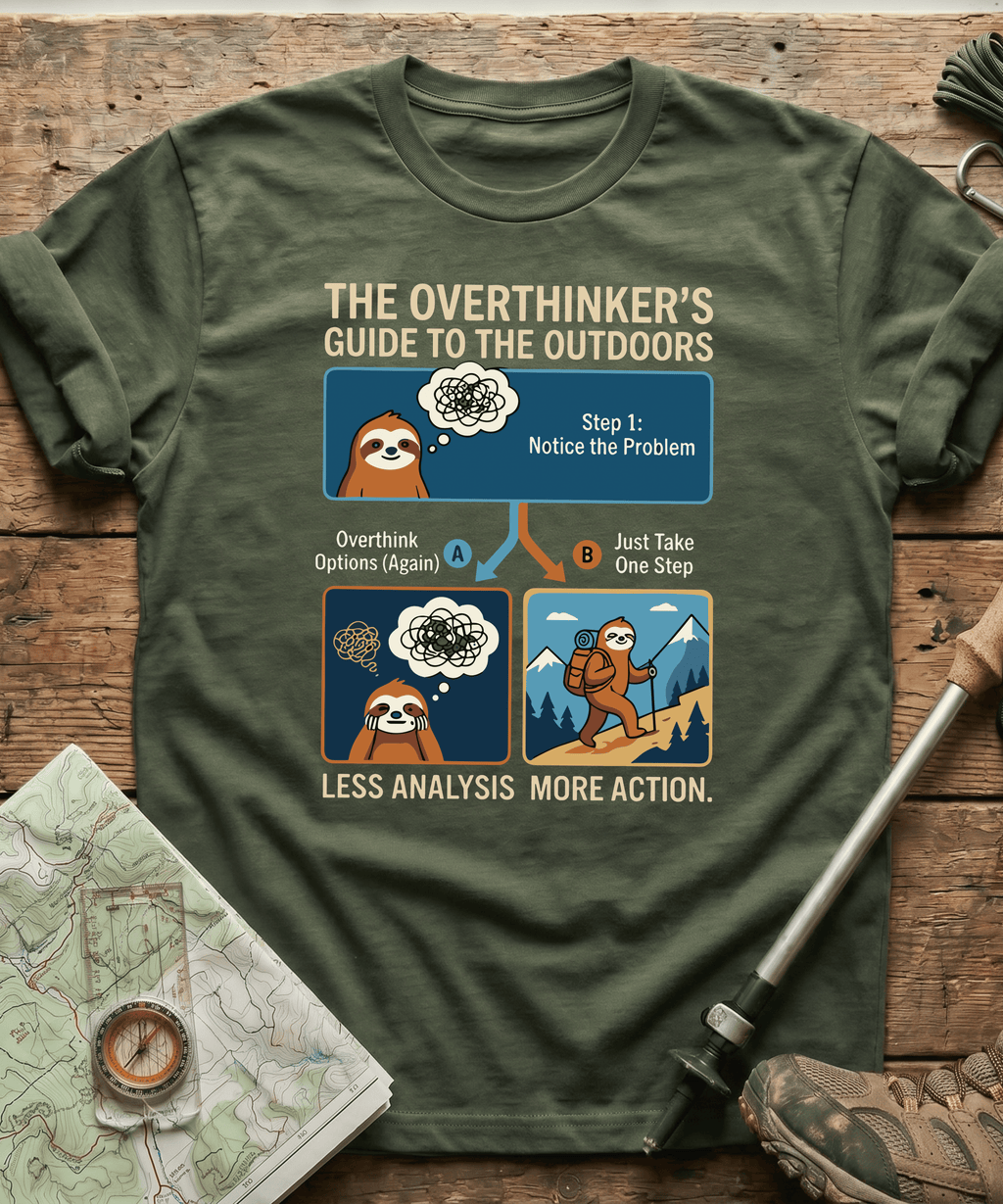 The Overthinker's Guide To The Outdoors T-shirt