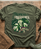 Tropical Treasures Botanical Monstera T-Shirt