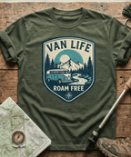 Van Life Roam Free T-shirt