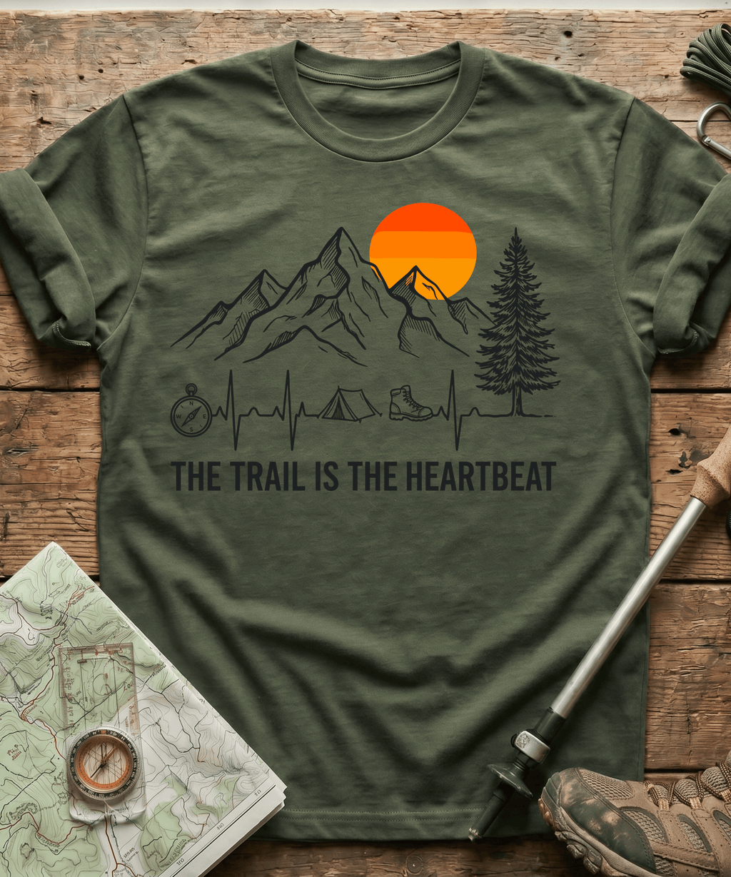 The Trail Is The Heartbeat T-shirt