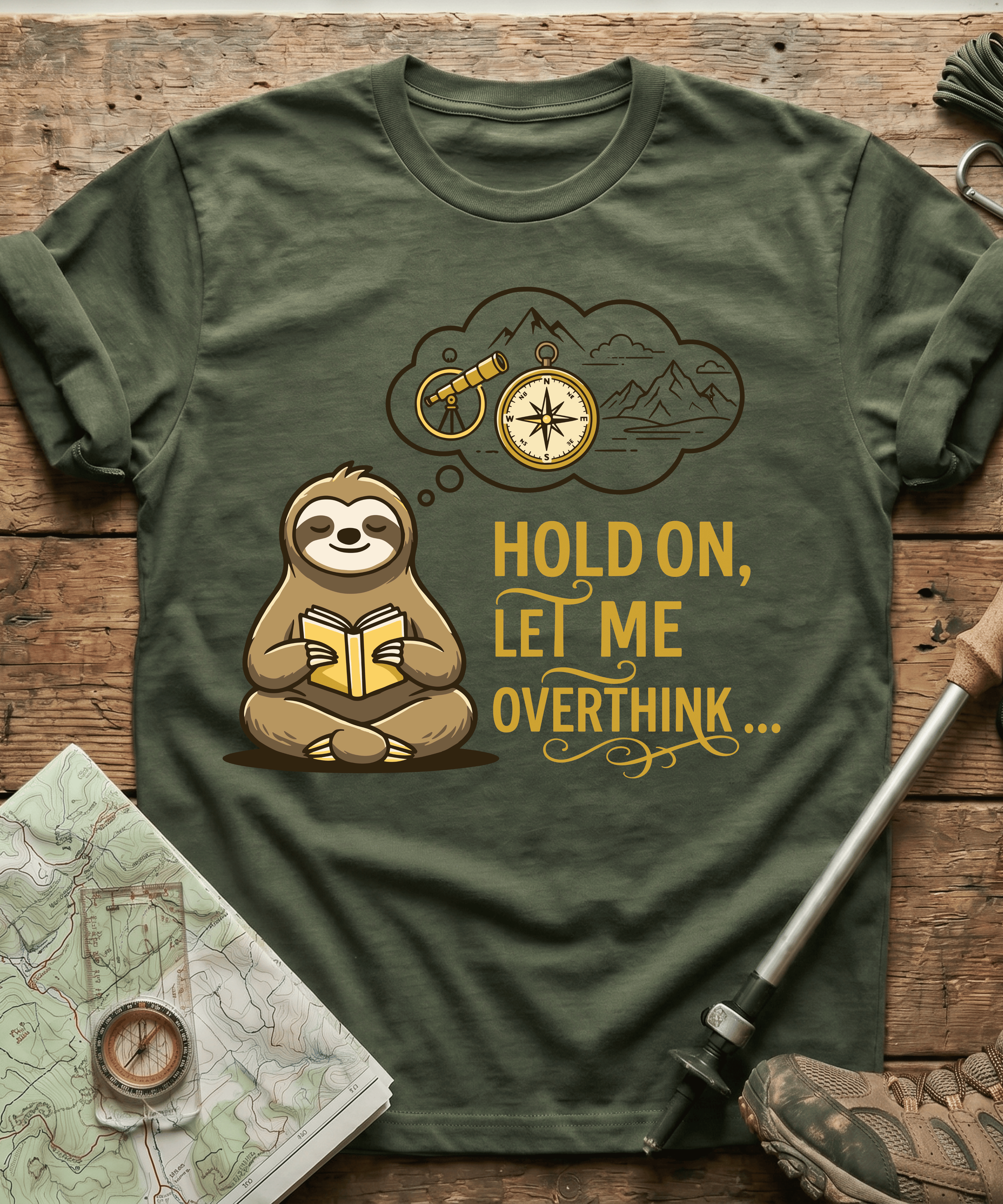 Hold On Let Me Overthink T-shirt