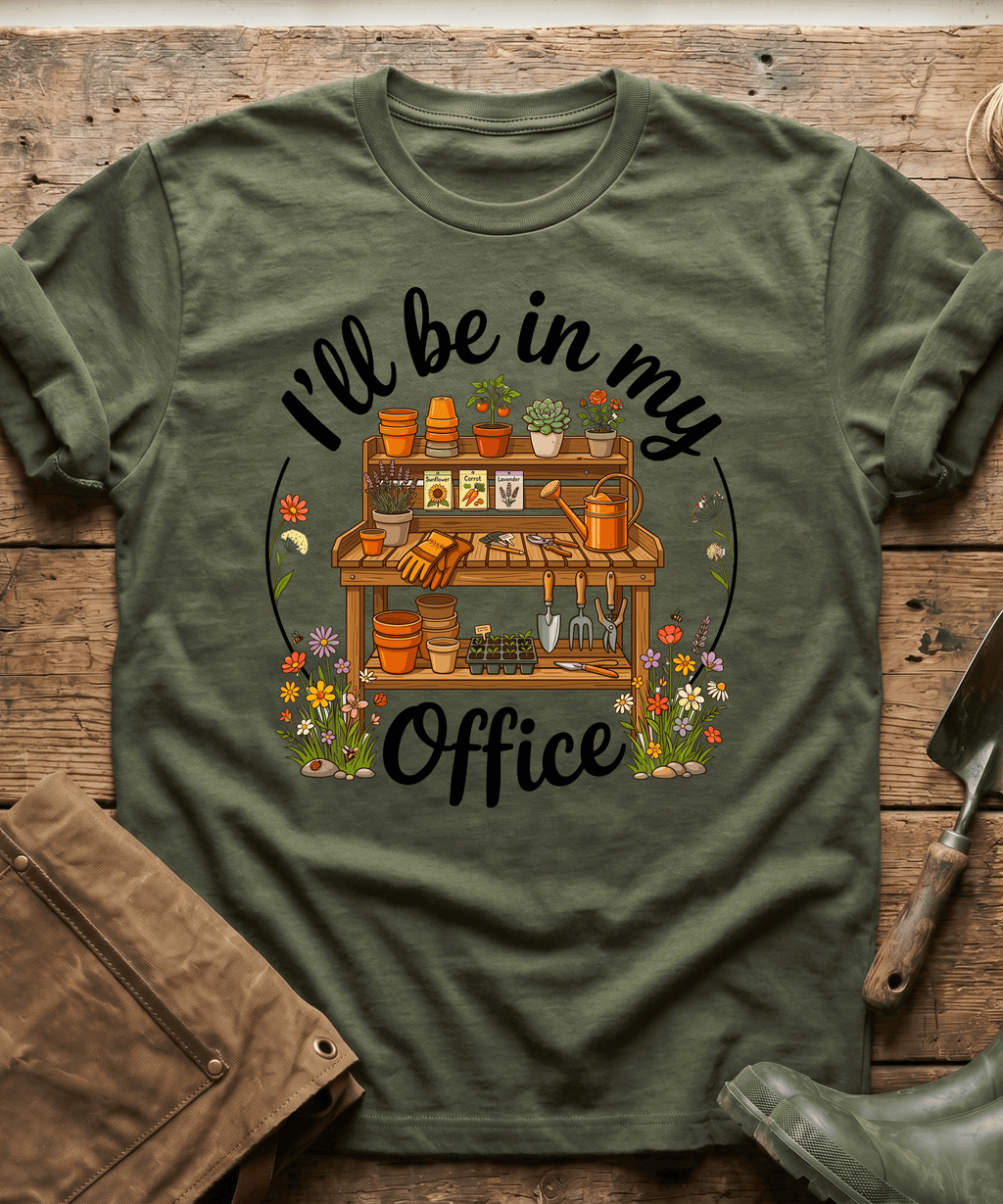 Cozy Garden Potting Bench T-Shirt