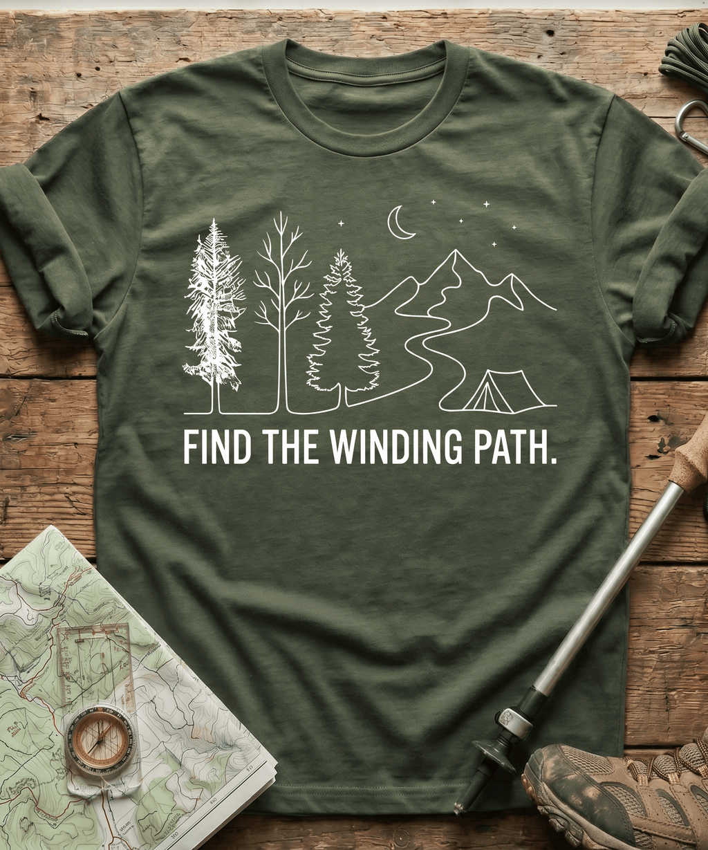 Find The Winding Path T-shirt