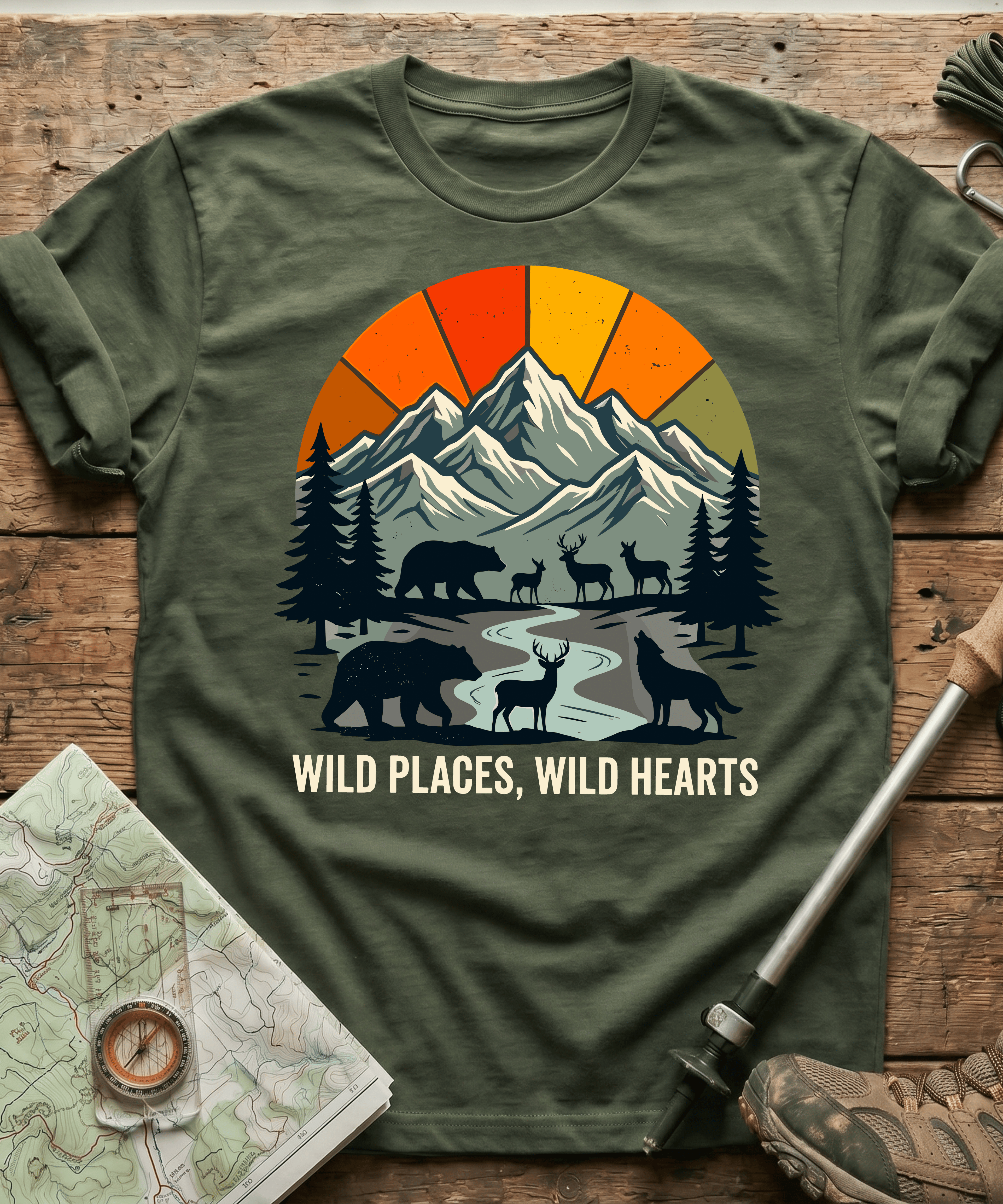 Wild Places Wild Heart T-shirt