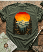 Vintage Twin Pines Mountain T-Shirt