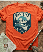 Van Life Roam Free T-shirt