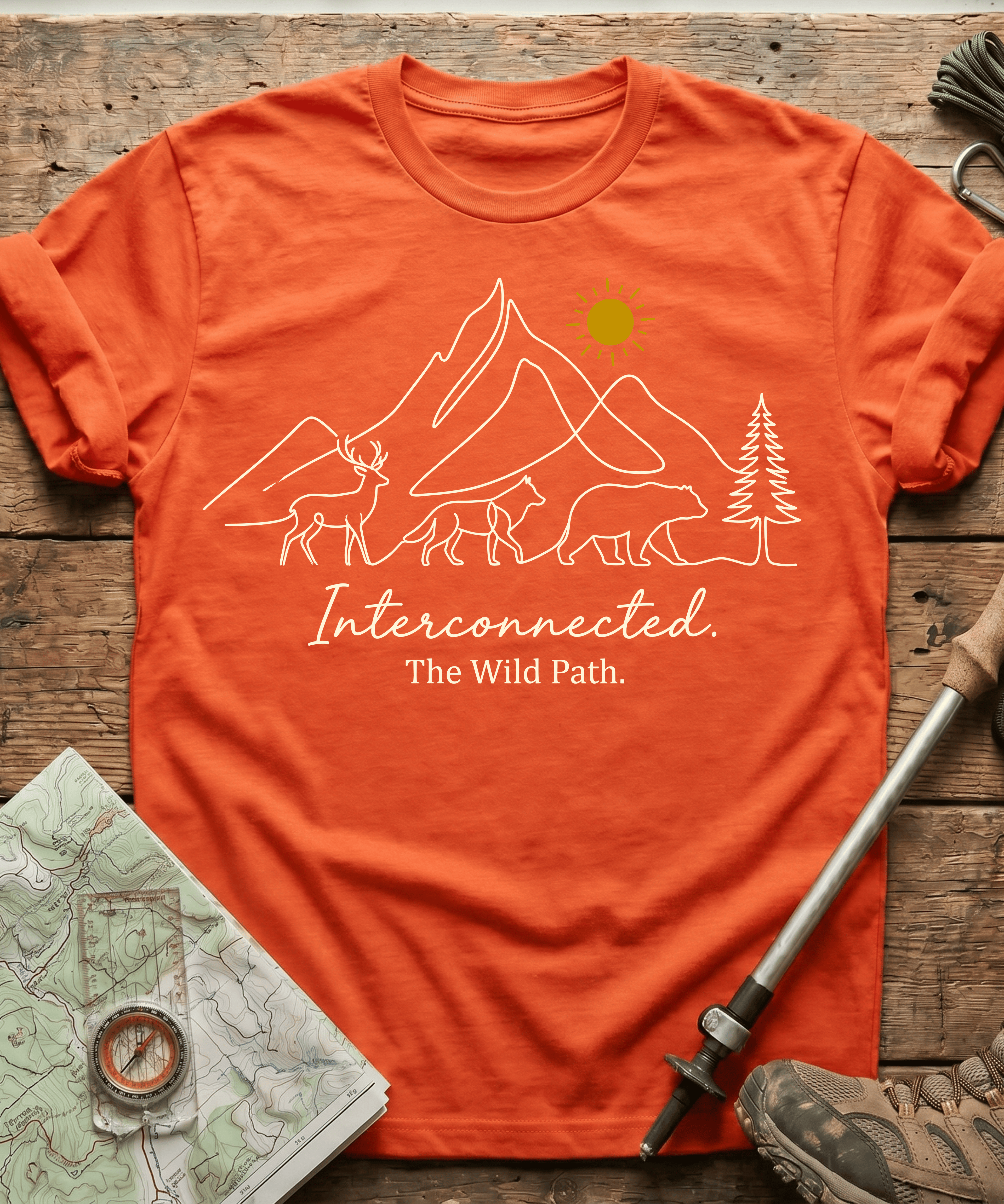 Interconnected The Wild Path T-shirt