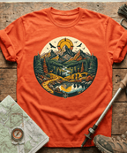 Wilderness Hiking Compass Trails T-Shirt
