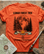 Lunar Forest Trek The Journey Is The Destination T-shirt