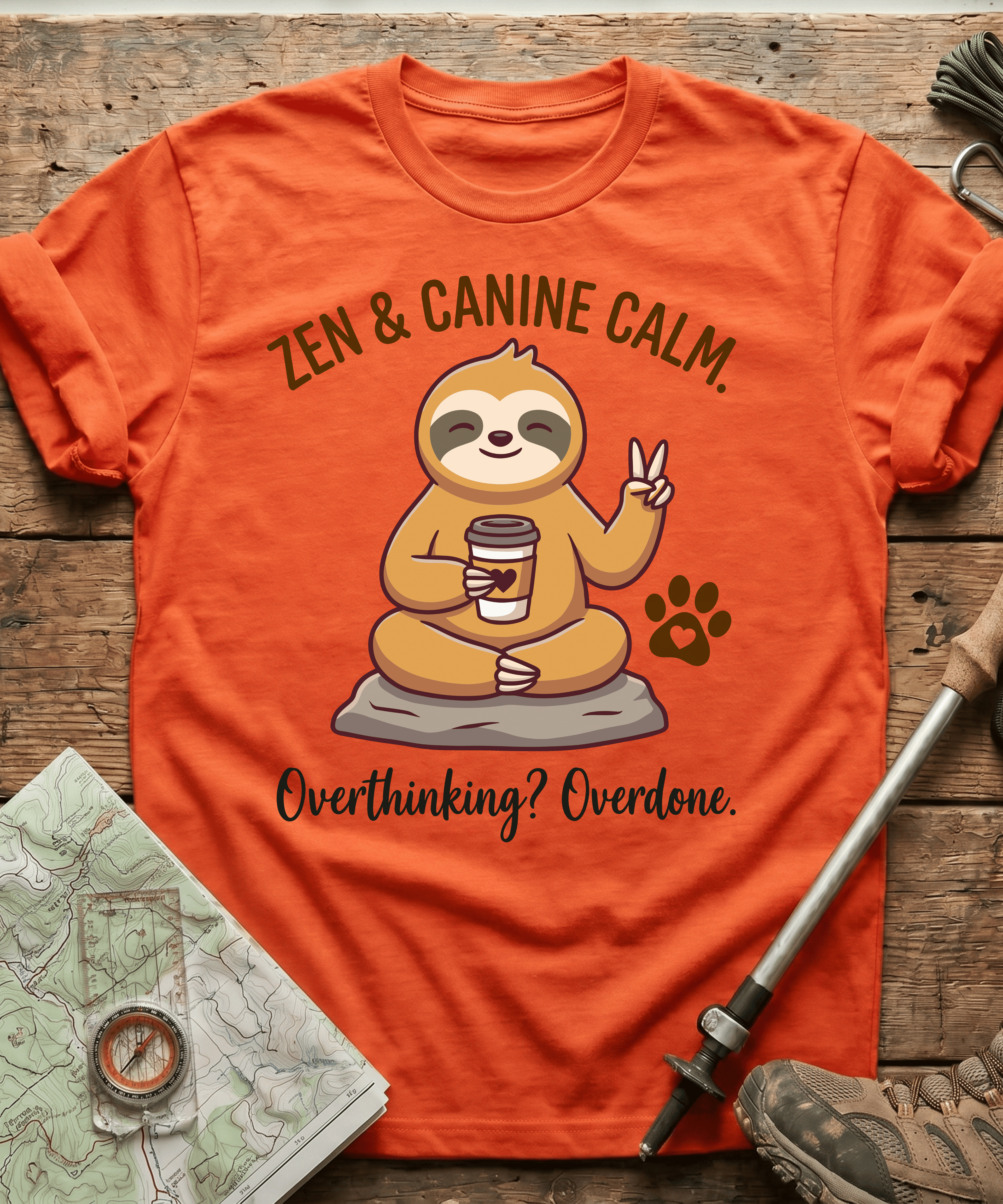 Zen And Canine Calm T-shirt