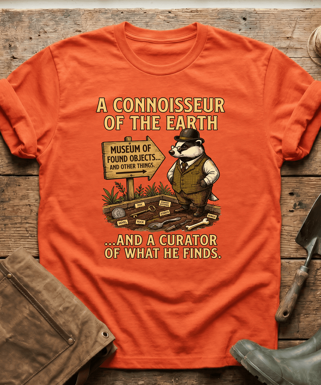 Connoisseur of the Earth Gardening T-Shirt