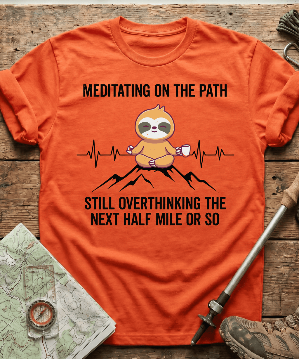 Meditating On The Path T-shirt
