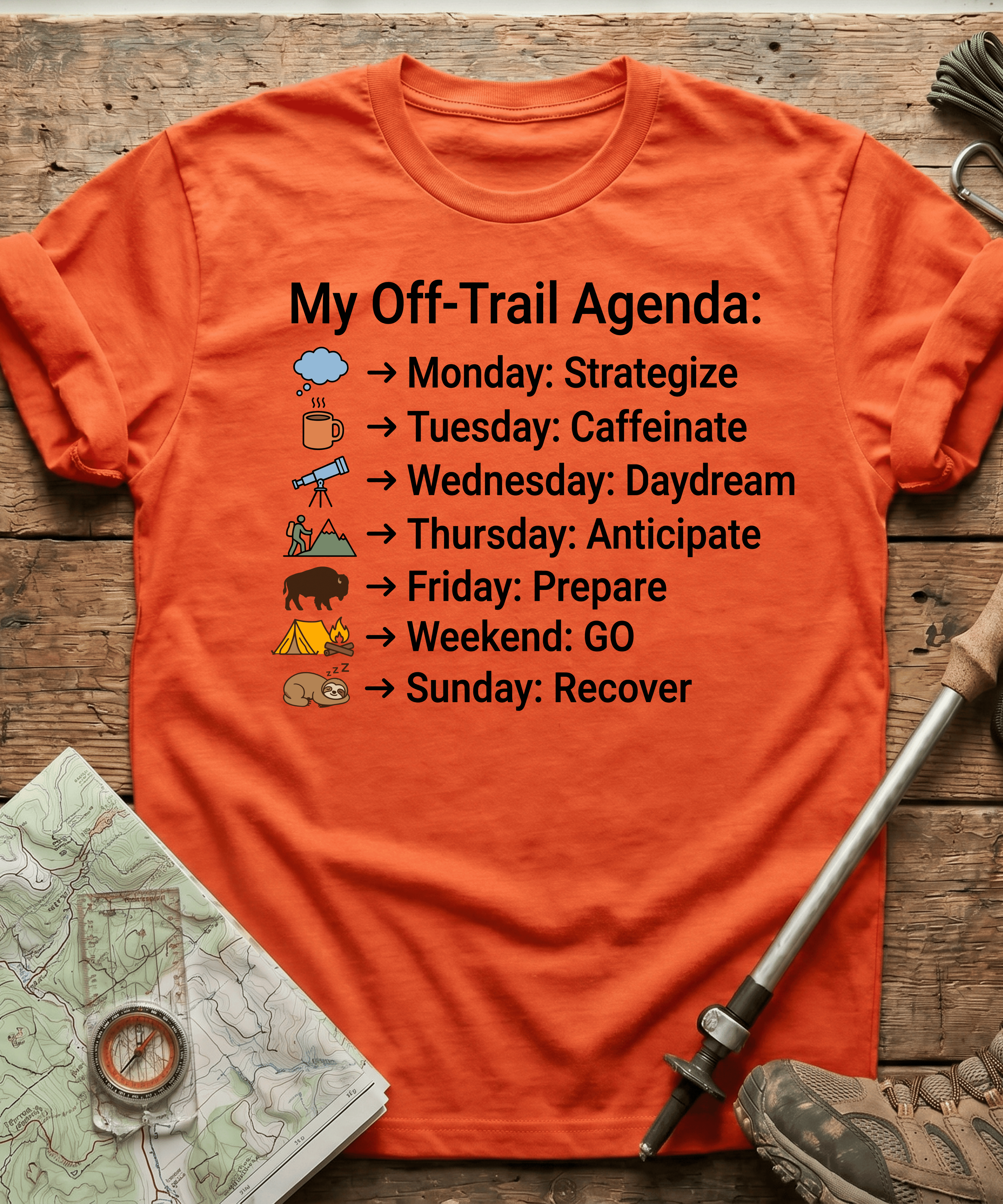 My Off Trail Agenda T-Shirt