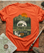 Lost Pines Lodge Trail And Coffee T-shirt