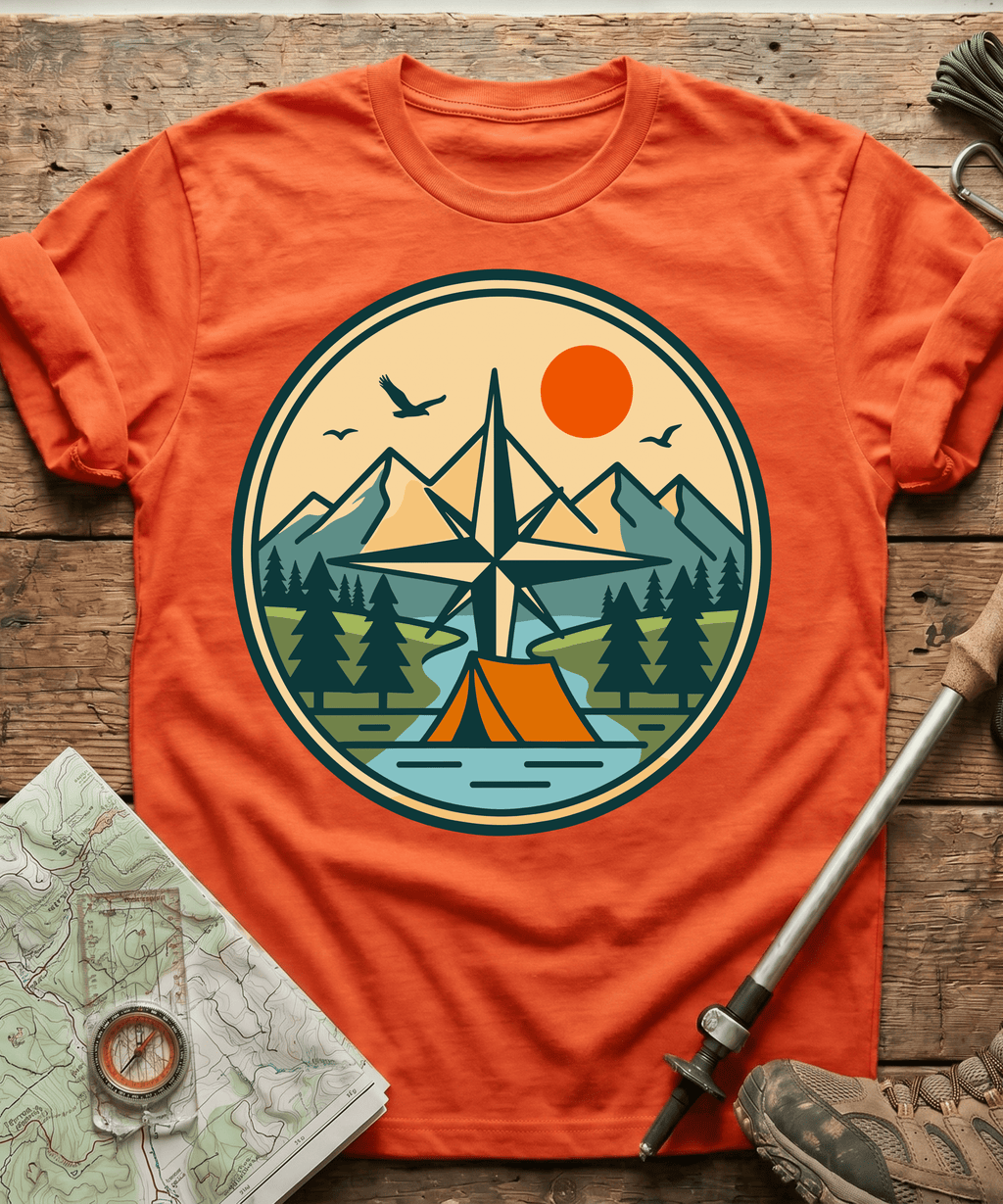 Explore More Camping Compass T-Shirt