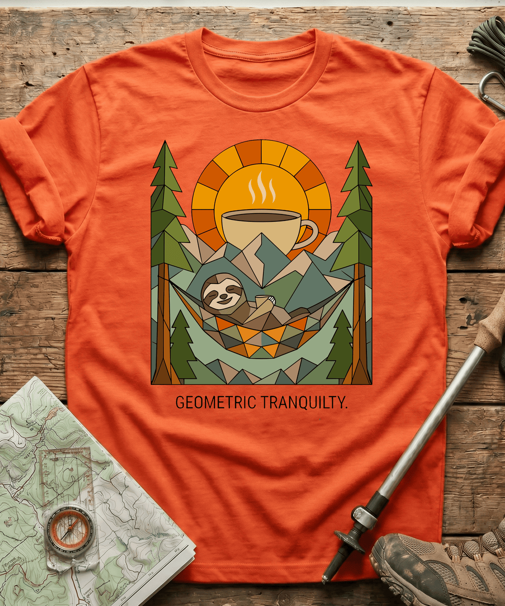 Geometric Tranquilty T-shirt