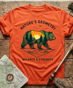 Nature's Geometry Balance And Strength T-shirt