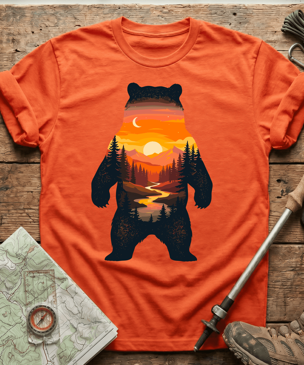 Mountain River Bear T-Shirt