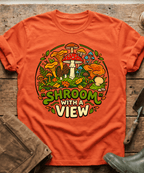 Shroom With A View Wild Mushrooms T-Shirt