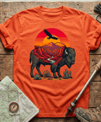 Desert Canyon Bison Eagle T-Shirt