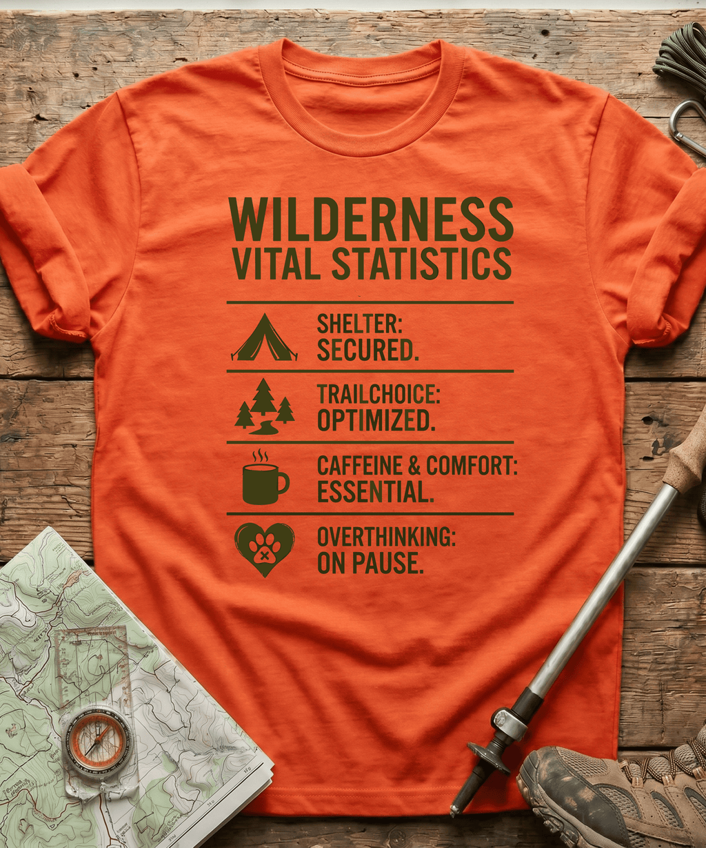 Wilderness Vital Statistics T-shirt