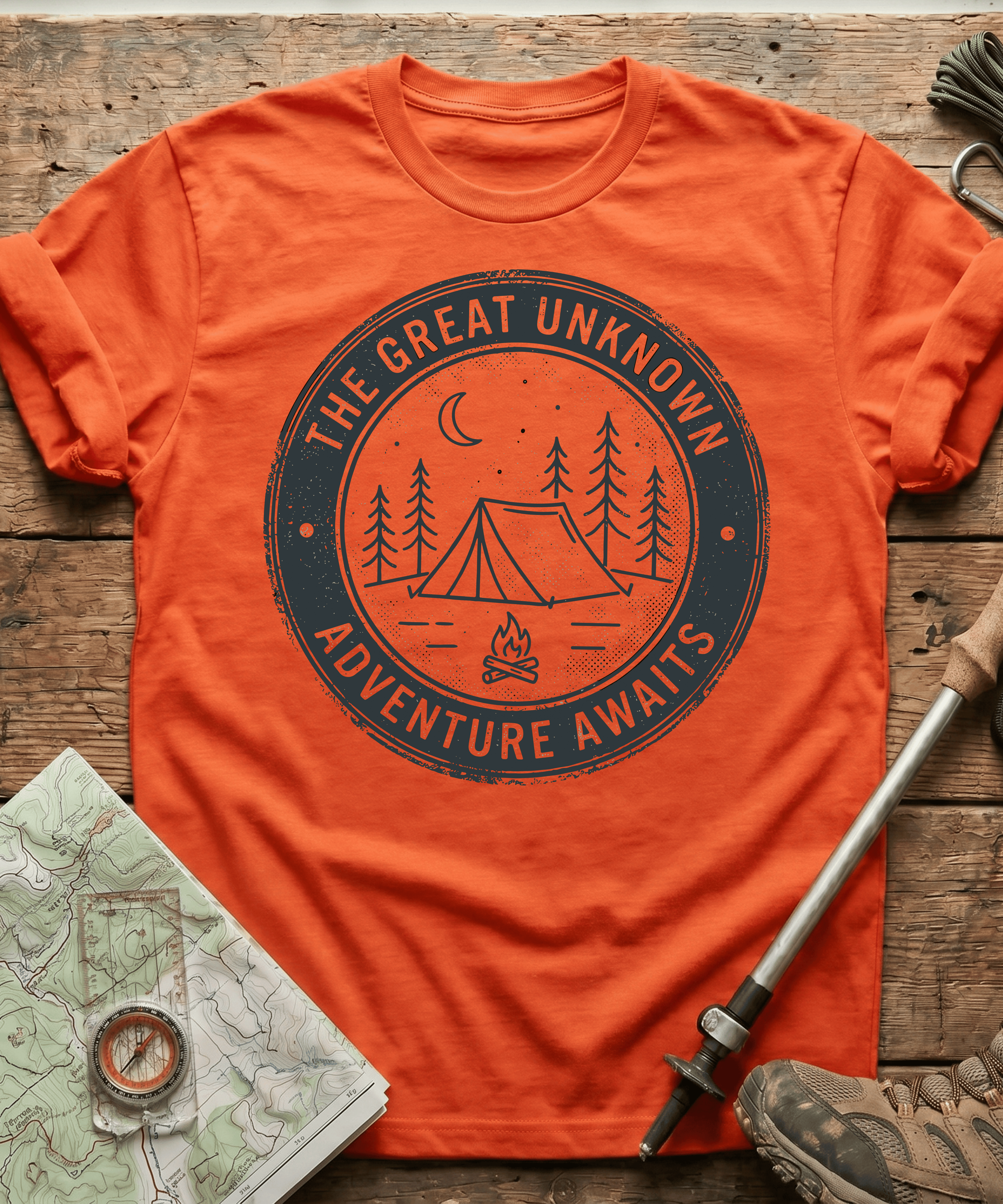 The Great Unknown Adventure Awaits T-shirt