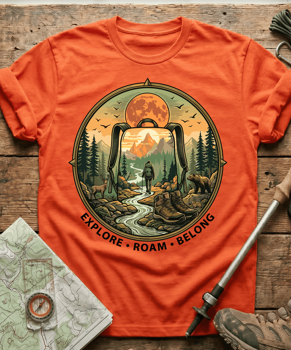 Explore Roam Belong T-shirt
