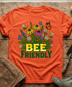 Bee Friendly Wildflowers Gardening T-Shirt