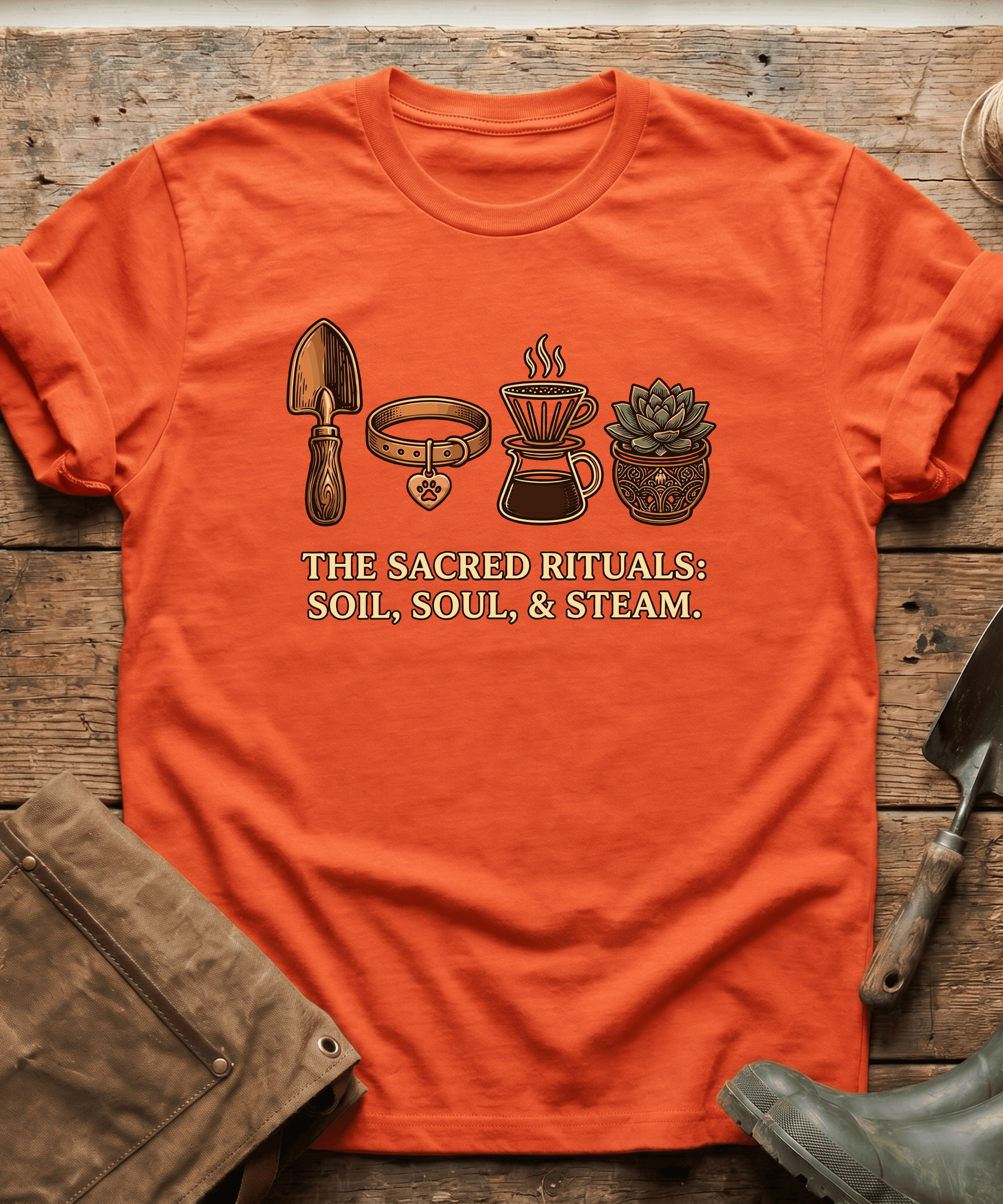 Sacred Rituals Soil Soul Steam T-Shirt