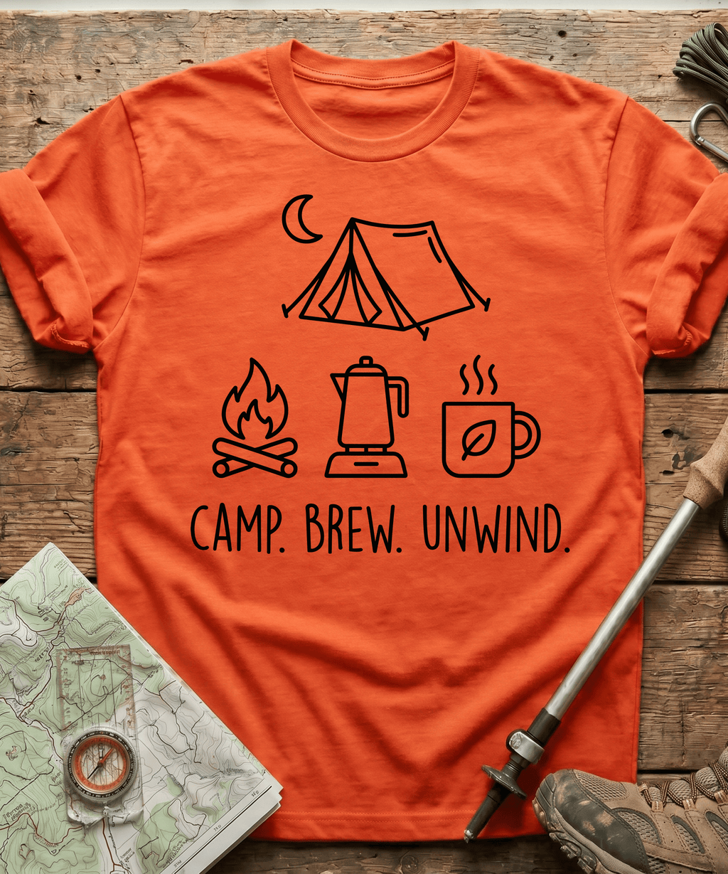 Camp Brew Unwind T-shirt