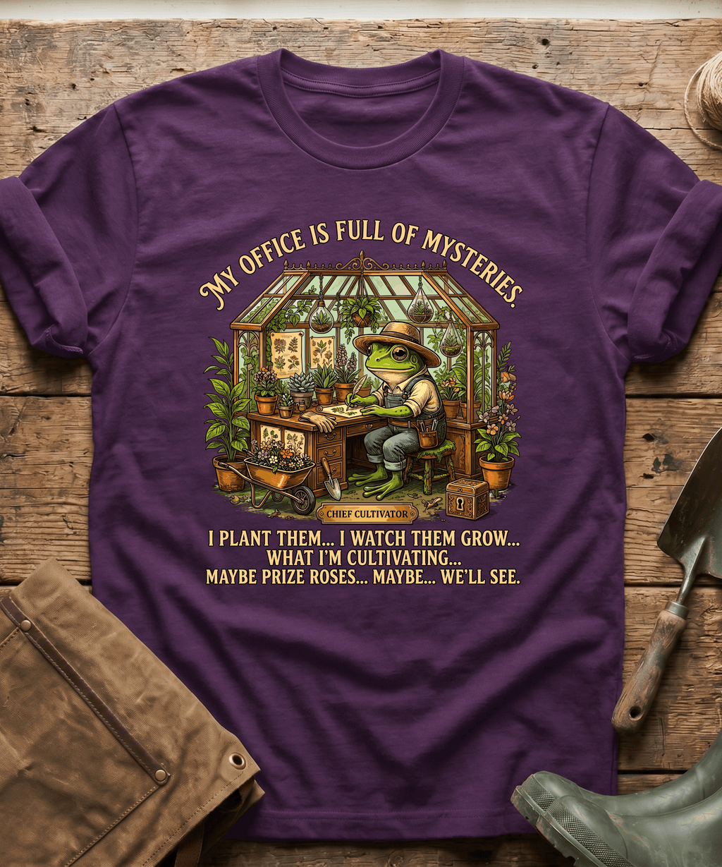 Chief Cultivator Office Full Of Mysteries T-Shirt