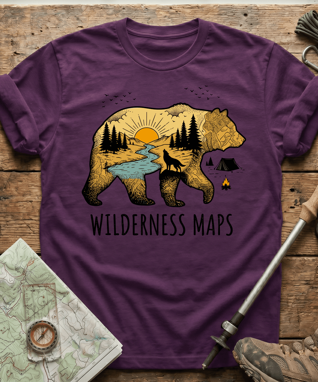 Wilderness Maps T-shirt