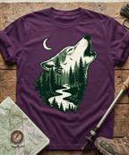 Howling Wolf Forest River T-Shirt