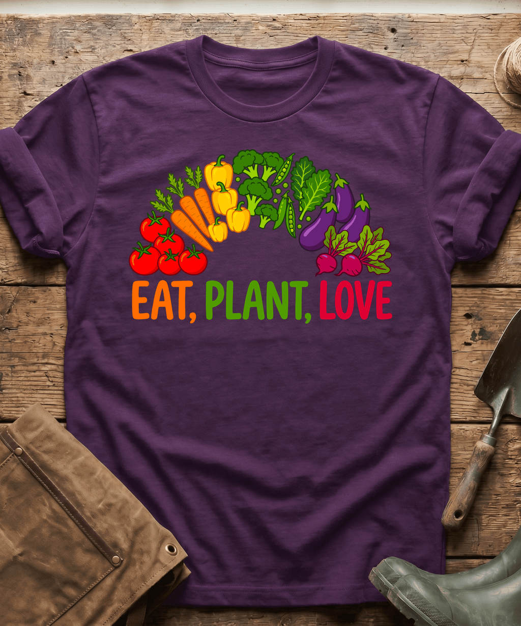 Eat Plant Love Gardening T-Shirt