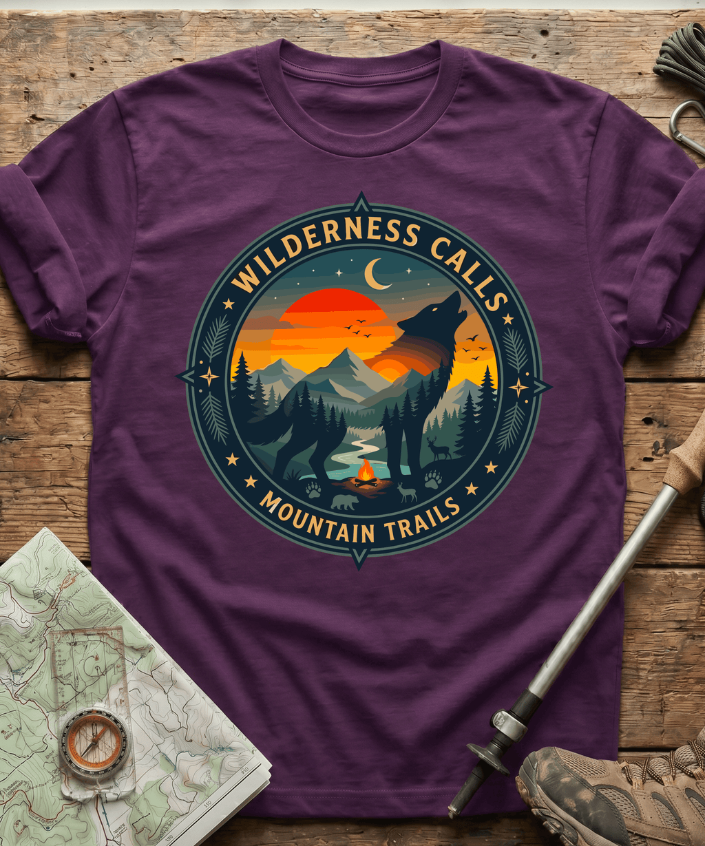 Wilderness Calls Mountain Trails T-shirt