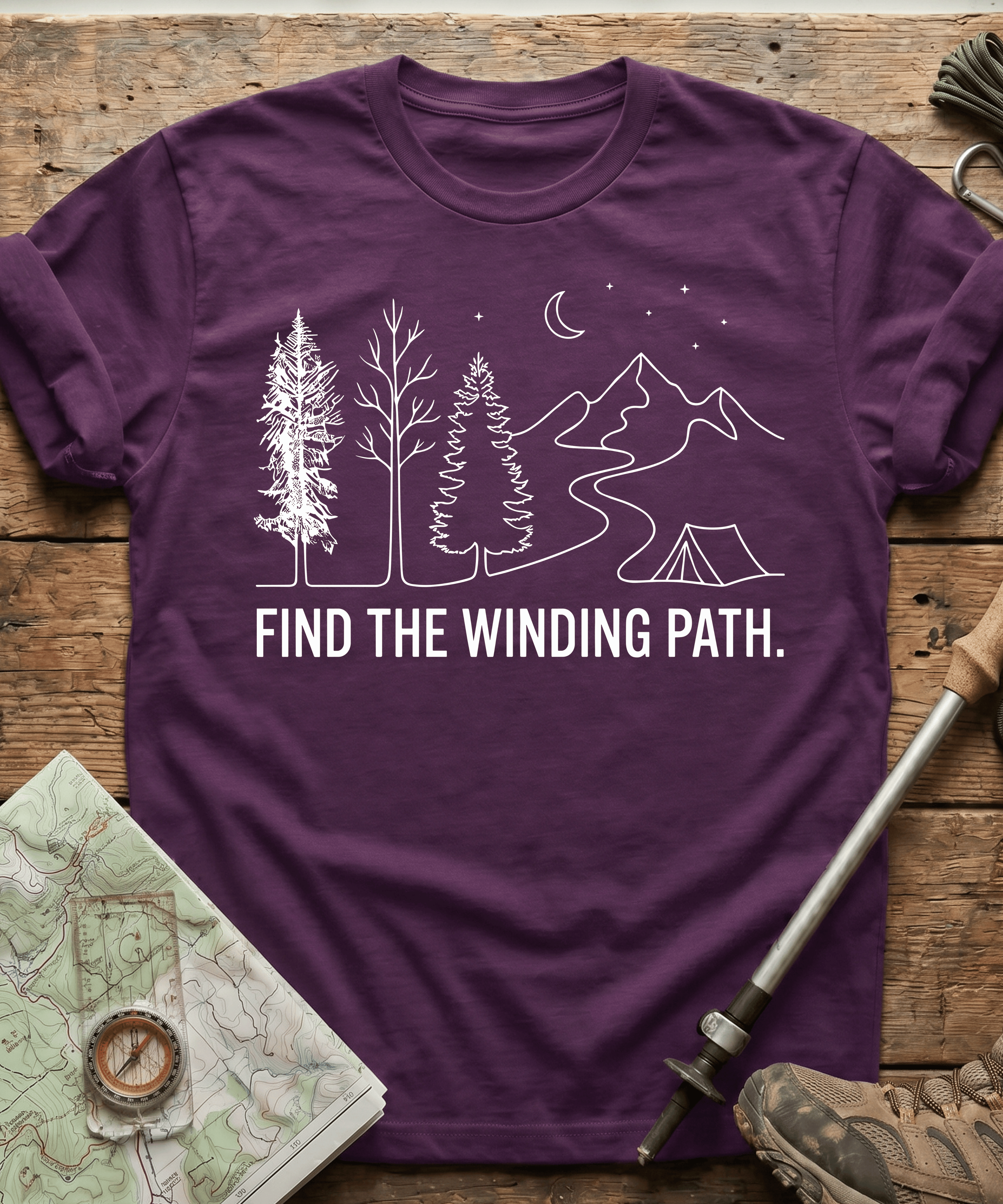 Find The Winding Path T-shirt