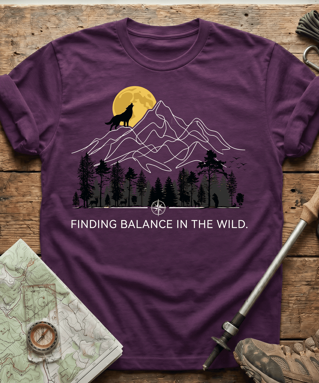 Finding Balance In The Wild T-shirt