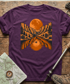 Canyon Kayak Orange Moon T-Shirt