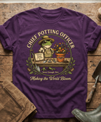 Chief Potting Officer Frog T-Shirt