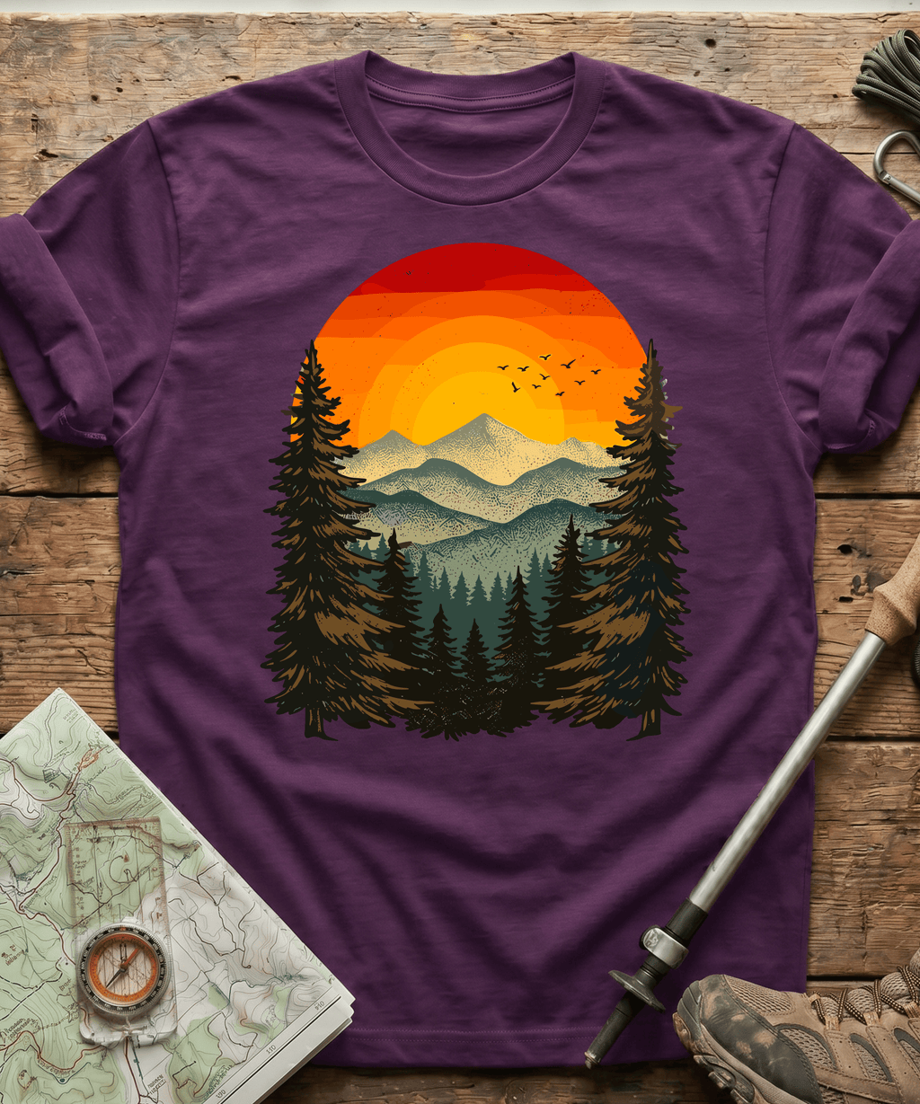 Vintage Twin Pines Mountain T-Shirt