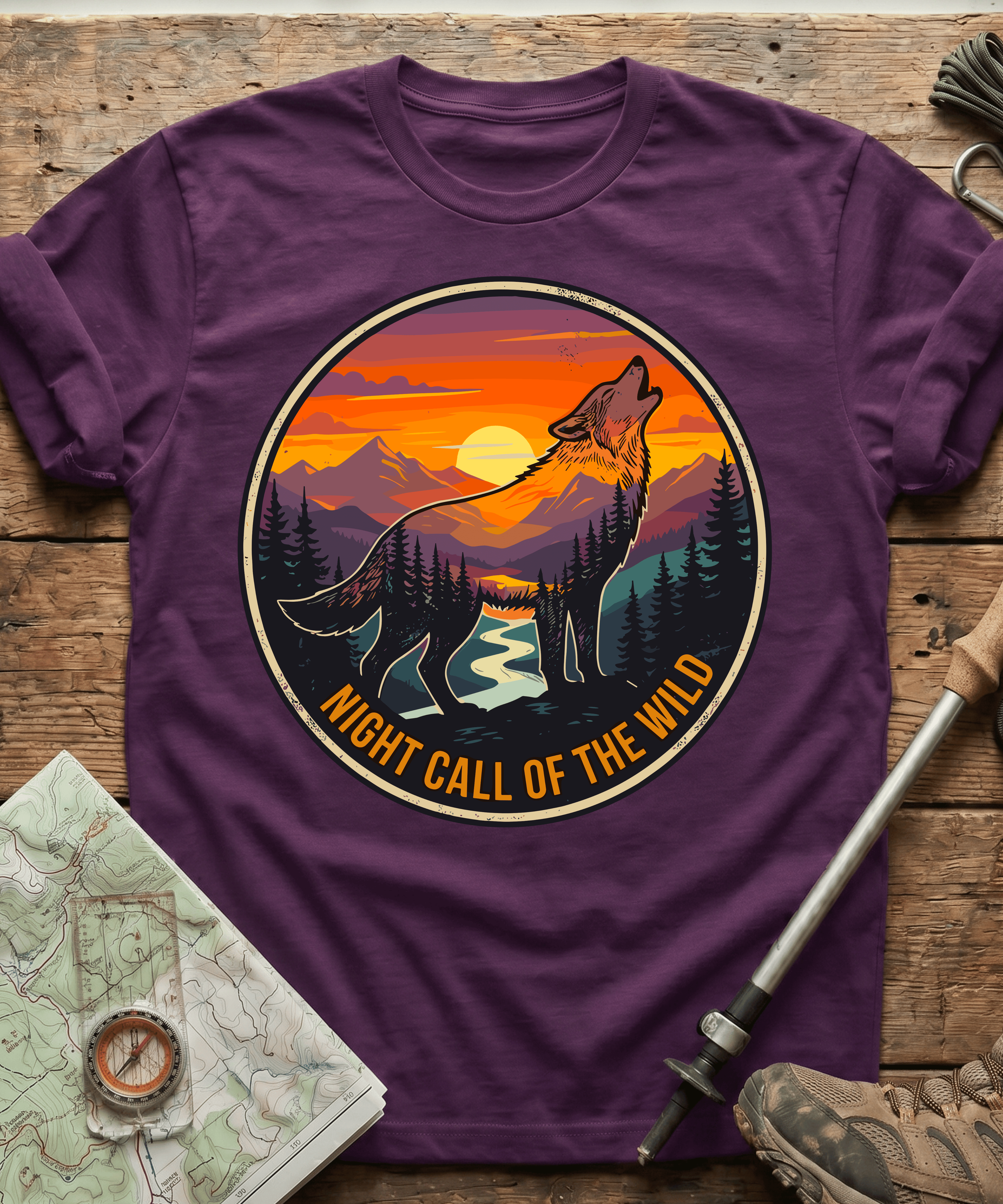 Night Call Of The Wild T-shirt