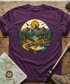 Wilderness Hiking Compass Trails T-Shirt