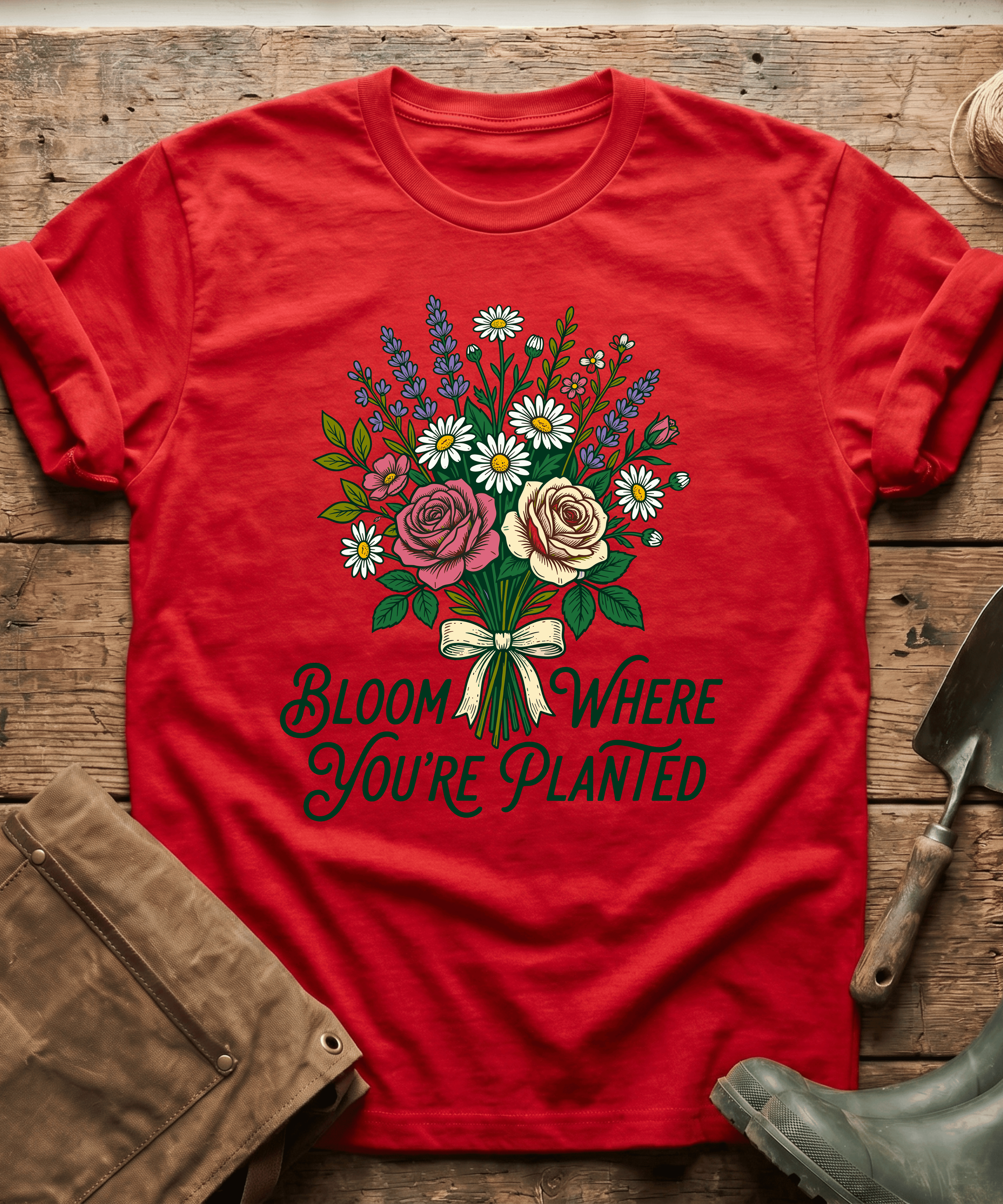 Bloom Where You Are Planted T-Shirt