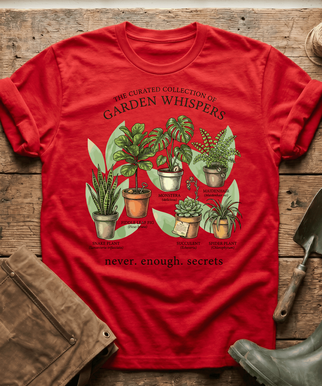 Garden Whispers Houseplants Collection T-Shirt