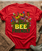 Bee Friendly Wildflowers Gardening T-Shirt