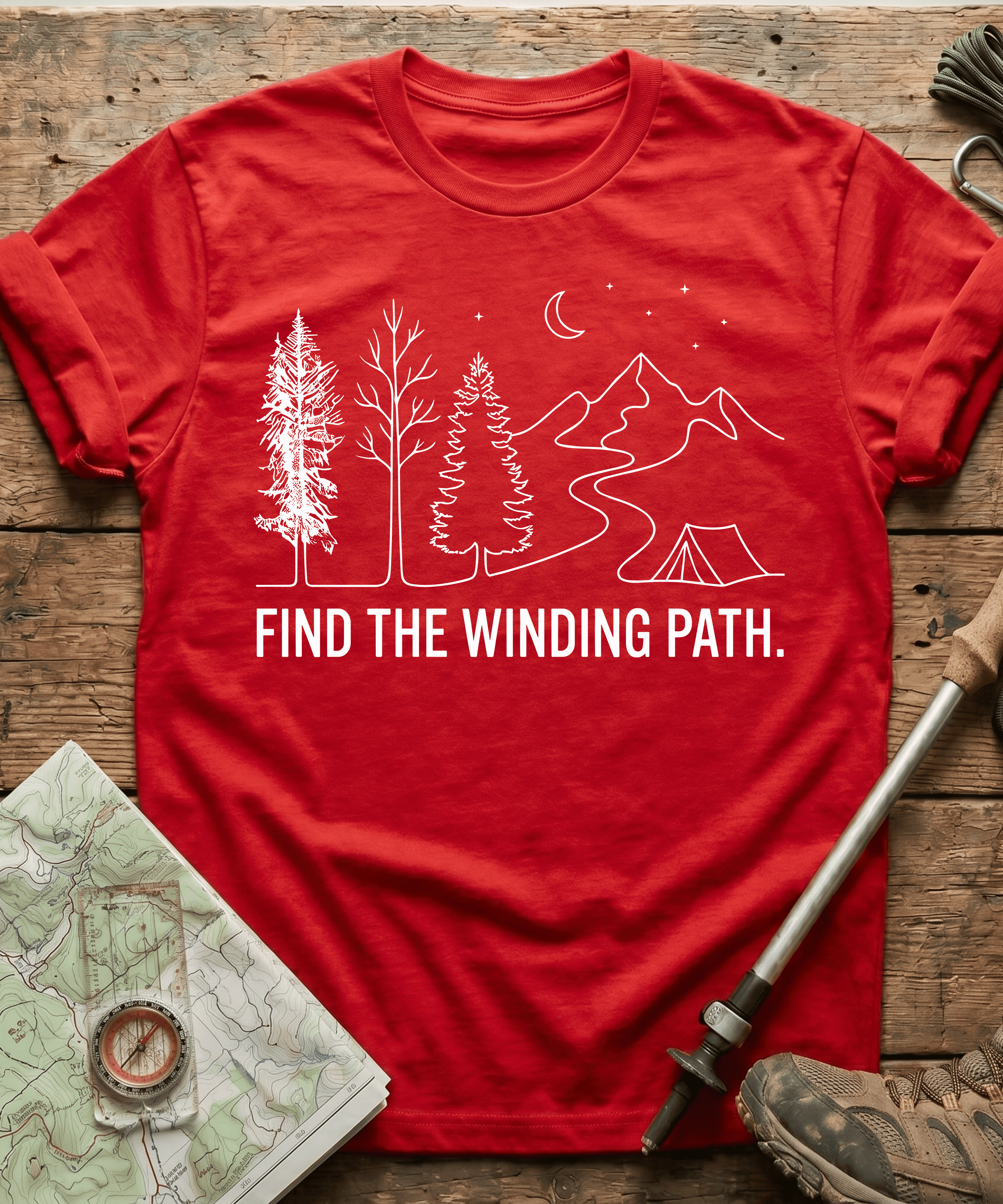 Find The Winding Path T-shirt