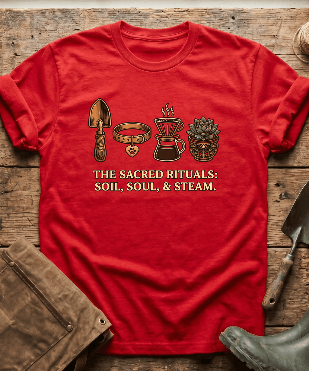 Sacred Rituals Soil Soul Steam T-Shirt